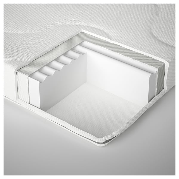 KRUMMELUR Foam mattress for crib, 27 1/2x52 "