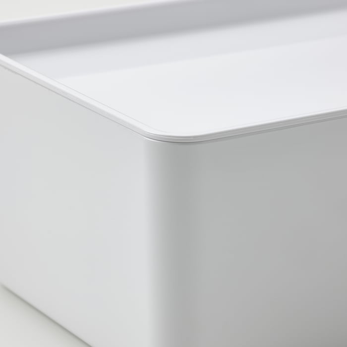 kuggis box with lid white
