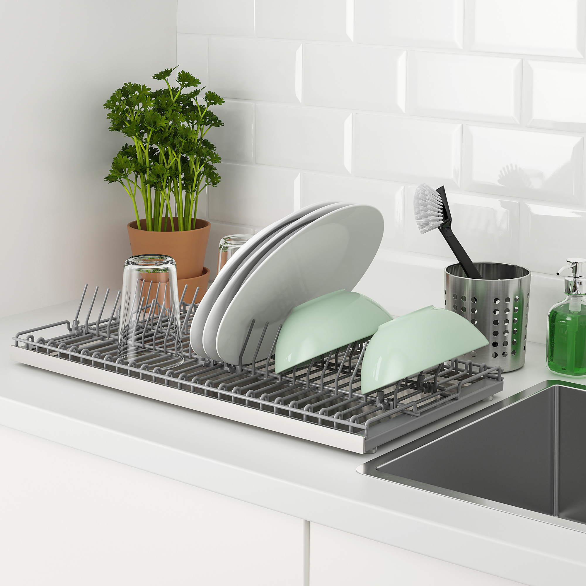 wall dish dryer