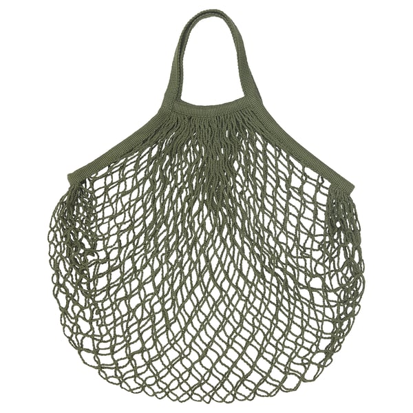 KUNGSFORS mesh bag, green - IKEA