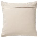 KUSTFLY Cushion cover, beige/black, 20x20 "