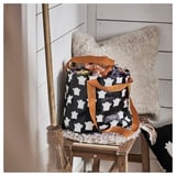 KUSTFYR Bag, ghost black/white, 10 ¾x7x10 ¾ " 440 oz