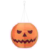 KUSTFYR LED pendant lamp, pumpkin/battery operated outdoor, 11 3/4 "