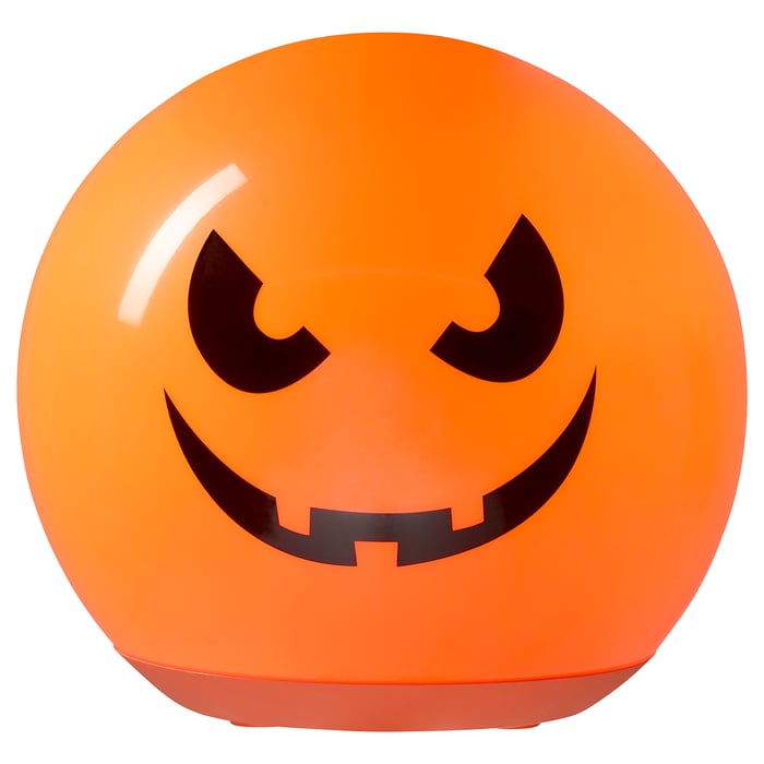 KUSTFYR LED table lamp, pumpkin IKEA