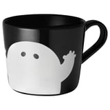 KUSTFYR Mug, black/ghost white, 12 oz