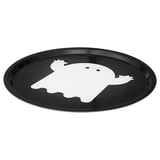 KUSTFYR Tray, black/ghost white, 16 7/8 "
