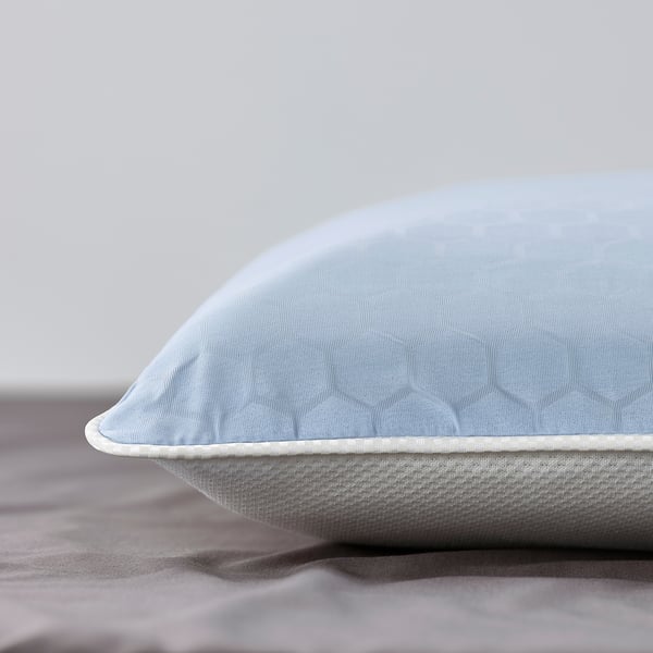 KVARNVEN Ergonomic pillow, stomach sleeper, Queen