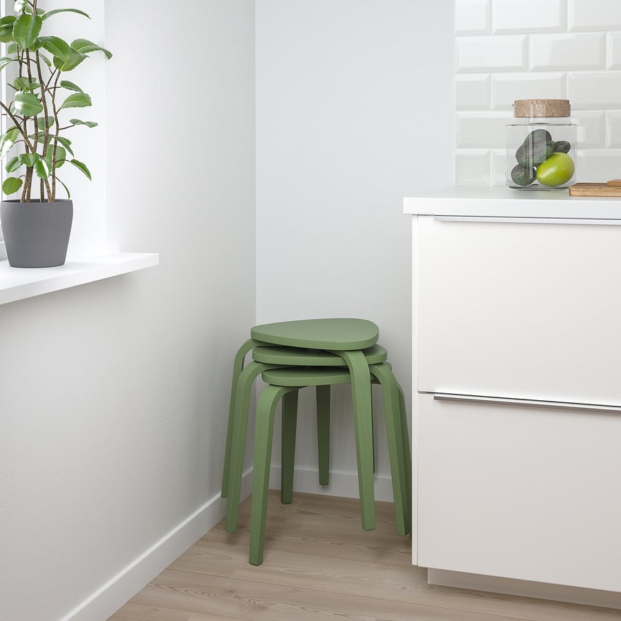 KYRRE Stool, green IKEA