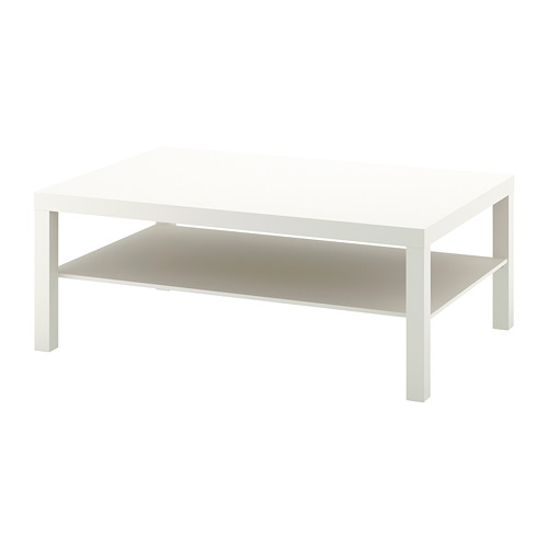 LACK Coffee table, white, 46 1/2x30 3/4 "