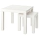 LACK nesting tables, set of 2, white - IKEA US