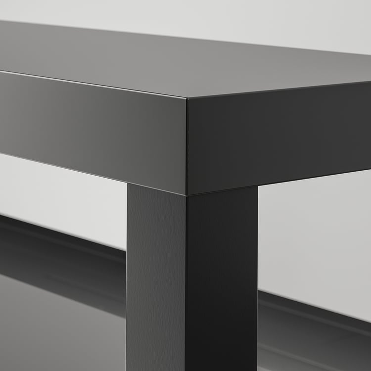 LACK TV unit, black, 353/8x101/4x173/4" IKEA