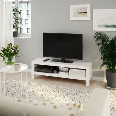 LACK TV unit, white, 47 1/4x13 3/4x14 1/8 "