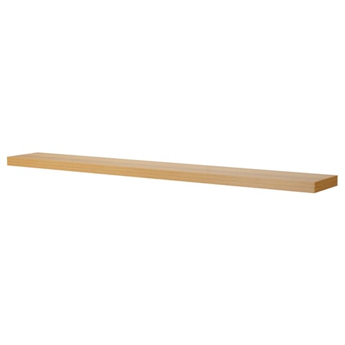 LACK wall shelf, oak effect, 743/4x101/4" IKEA