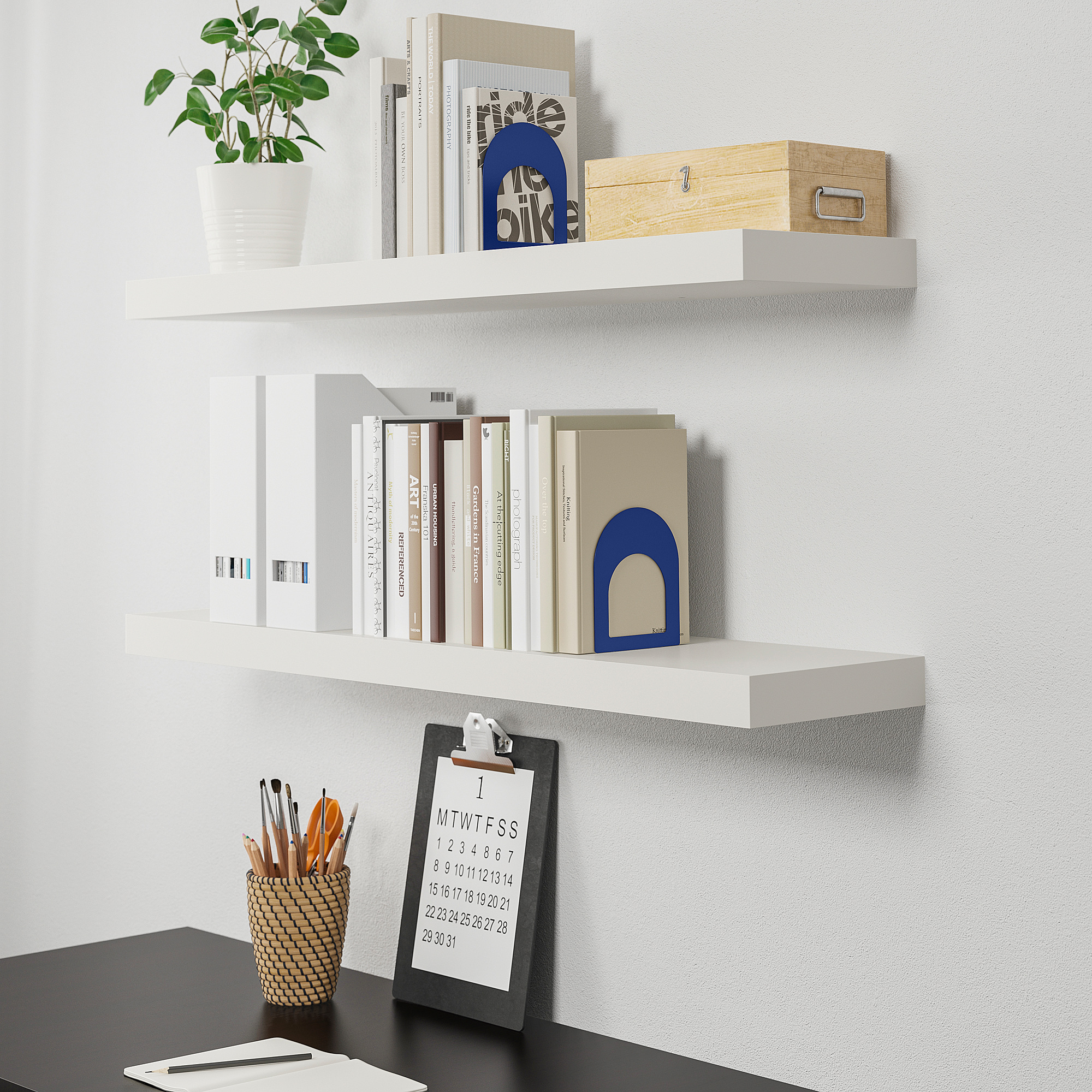 LACK Wall shelf, white, 43 1/4x10 1/4" IKEA