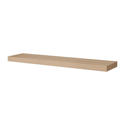 LACK Wall shelf white stained oak effect IKEA