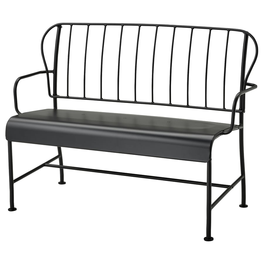 LÄCKÖ loveseat, outdoor, gray IKEA