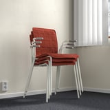 LÄKTARE Conference chair, red/white