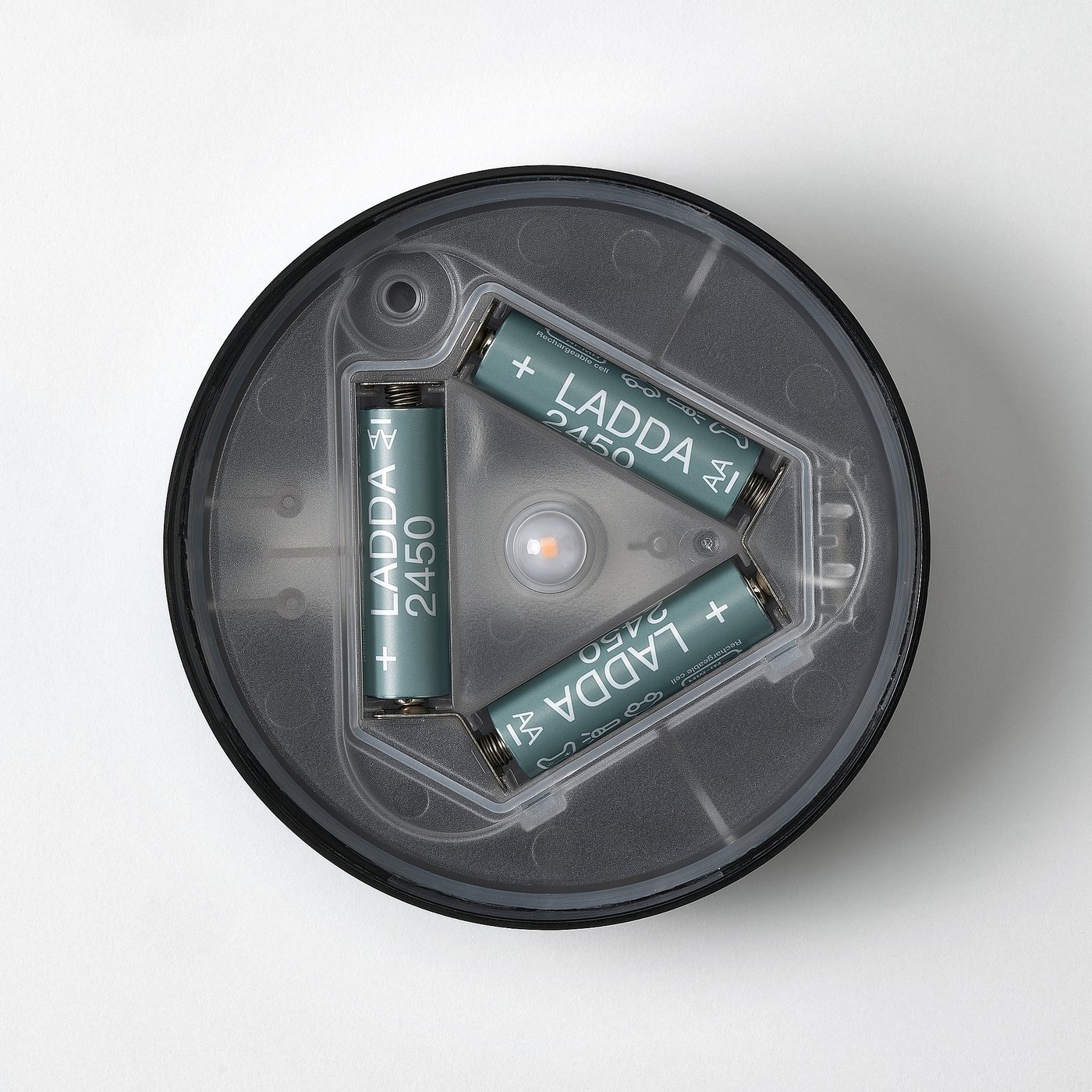 ✴︎Aki✴︎ LÄNSPORT LED portable lamp, battery operated, white/dark gray, 8 ¾