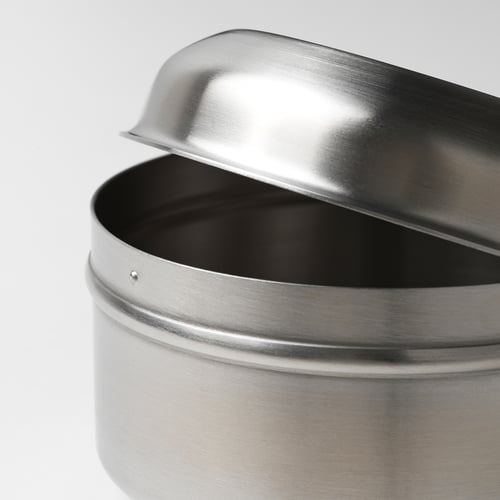 LÄTTUGGAD snack container, set of 2, stainless steel IKEA