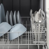 LAGAN Built-in dishwasher, white, 24 "