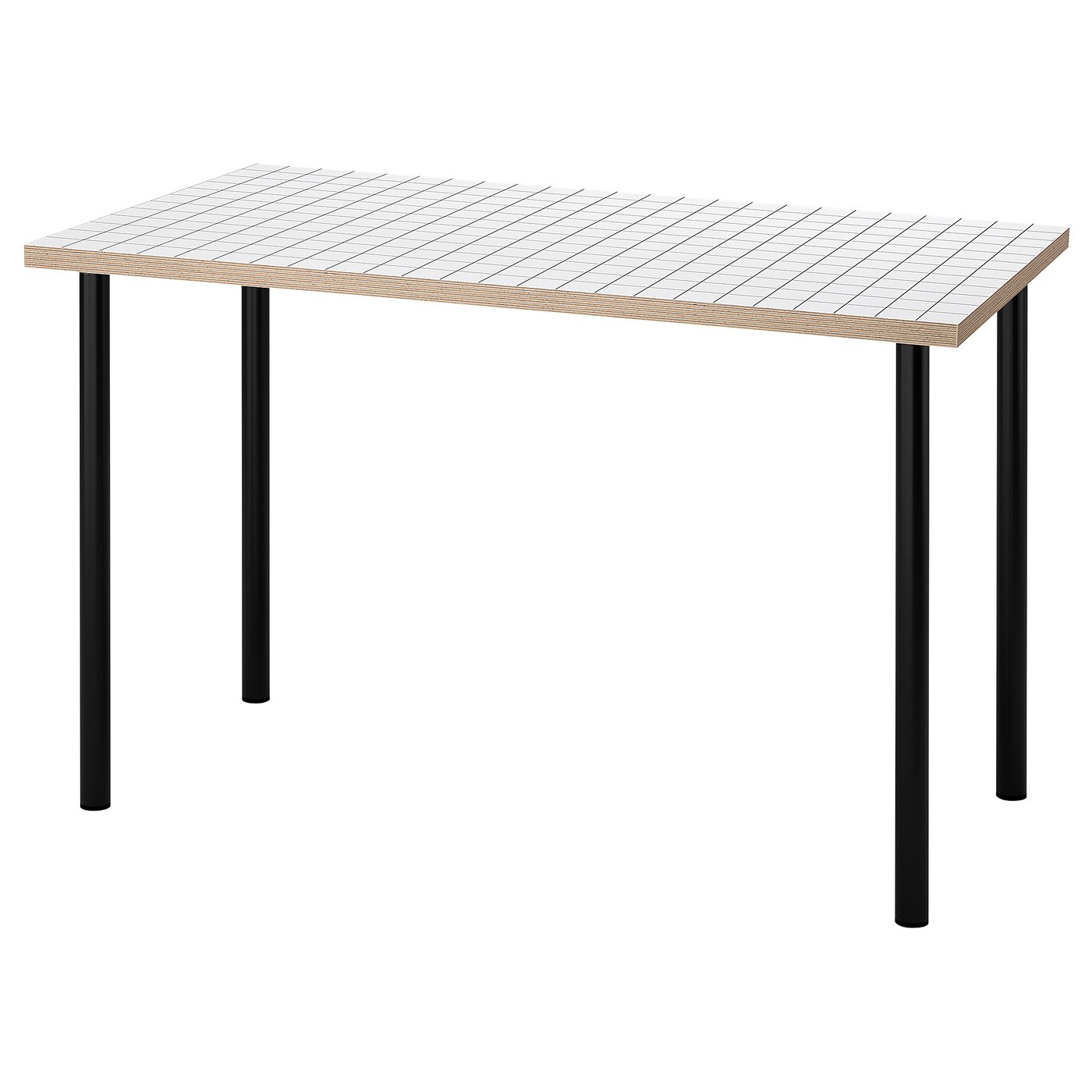 テーブル IKEA DUNDRA activity table with storage, white/gray - IKEA