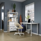 LAGKAPTEN / ADILS Desk, white, 47 1/4x23 5/8 "