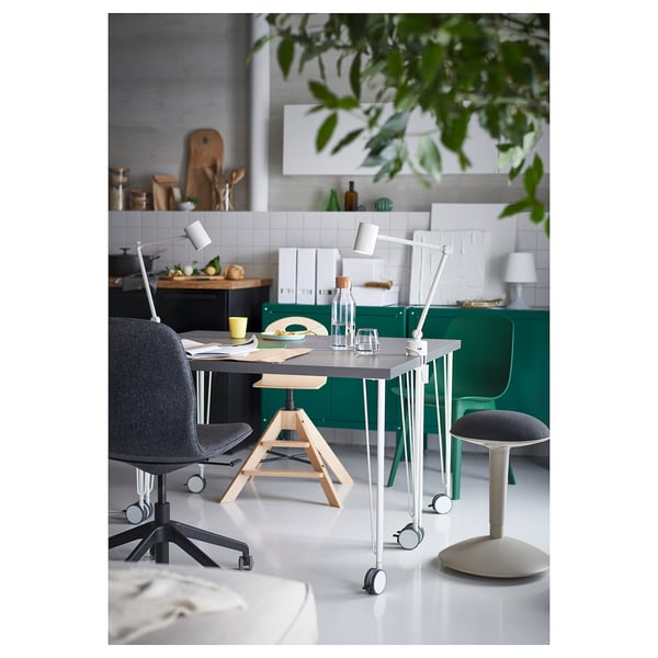 LAGKAPTEN Tabletop, dark gray, 471/4x235/8" IKEA