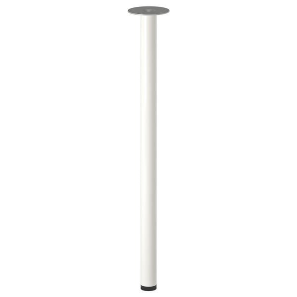 LAGKAPTEN / TILLSLAG Desk, white, 55 1/8x23 5/8 "