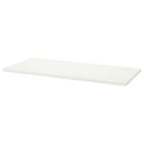 LAGKAPTEN / TILLSLAG Desk, white, 55 1/8x23 5/8 "