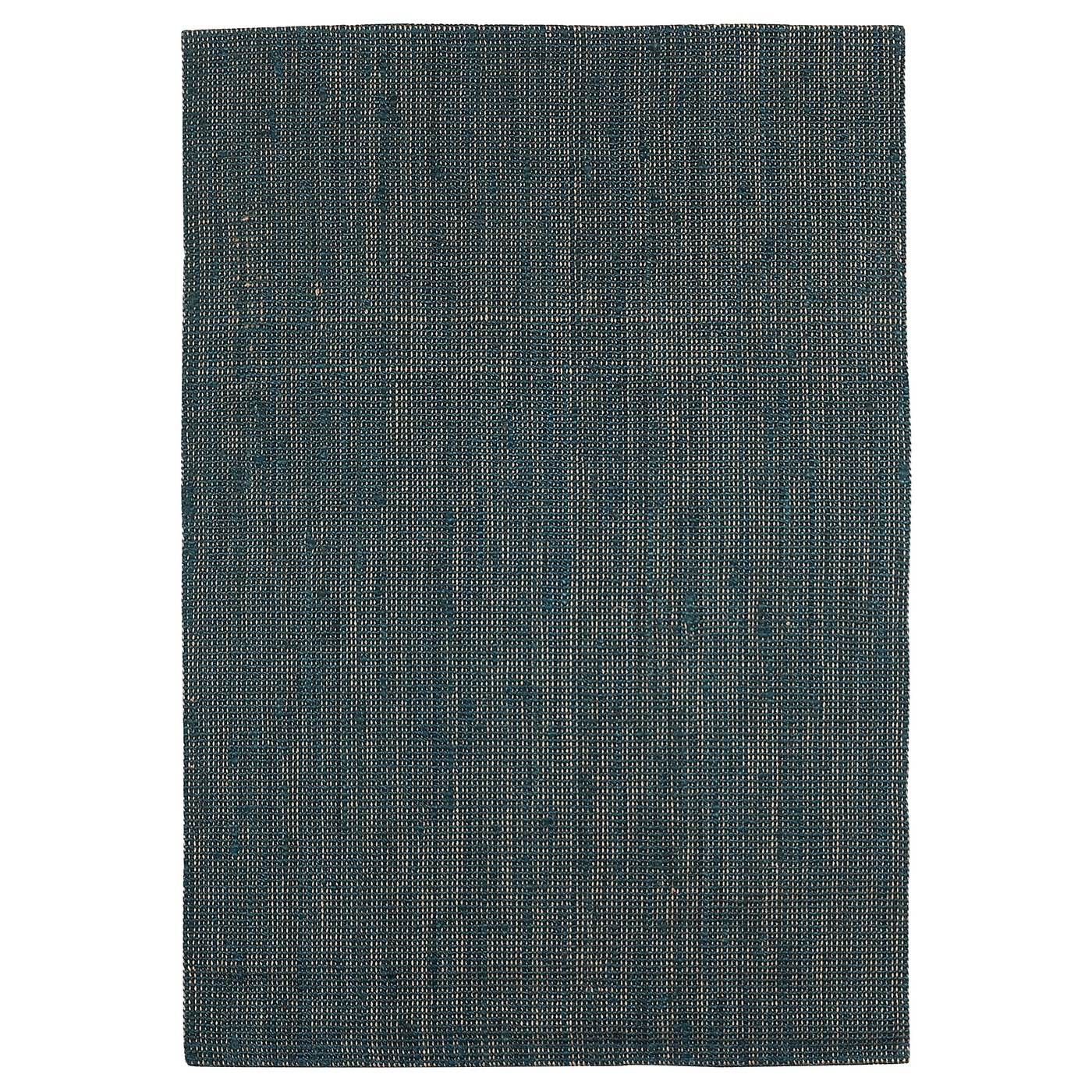 LANDBANA rug, flatwoven, dark blue, 5'3