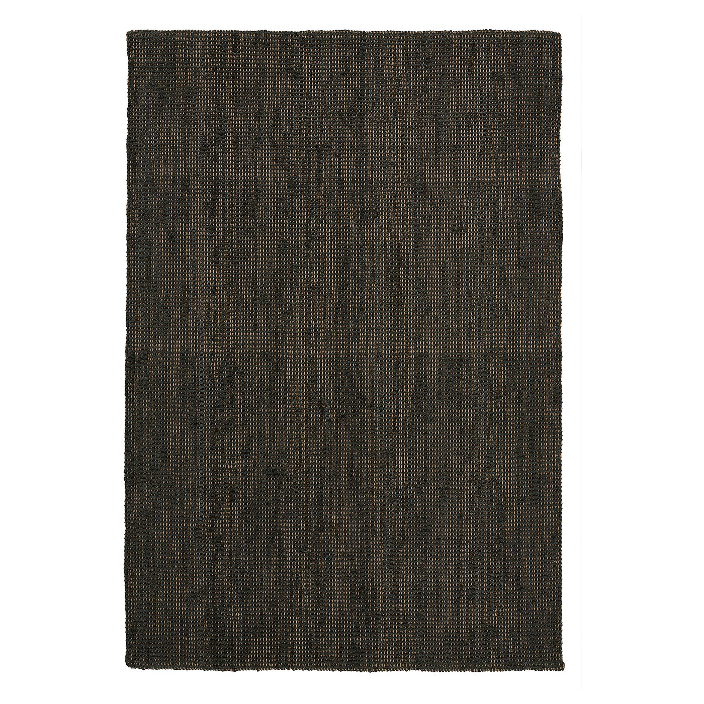 LANDBANA rug, flatwoven, dark green, 5'3