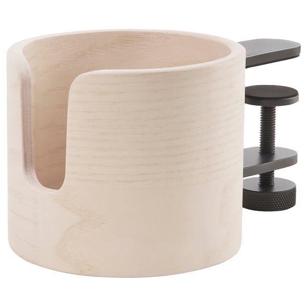 LÅNESPELARE cup holder, ash veneer - IKEA