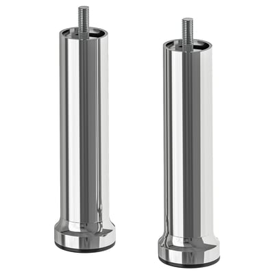 LÅNGARYD Leg, chrome effect, 5 7/8 "