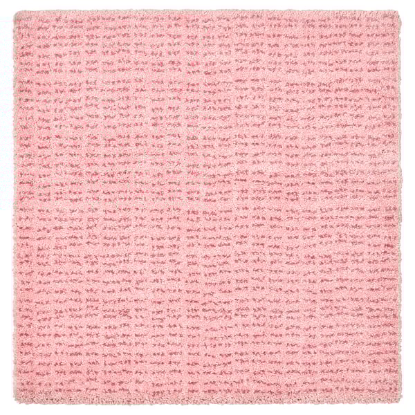 LANGSTED Rug, low pile, light pink, 2'7"x2'7" IKEA