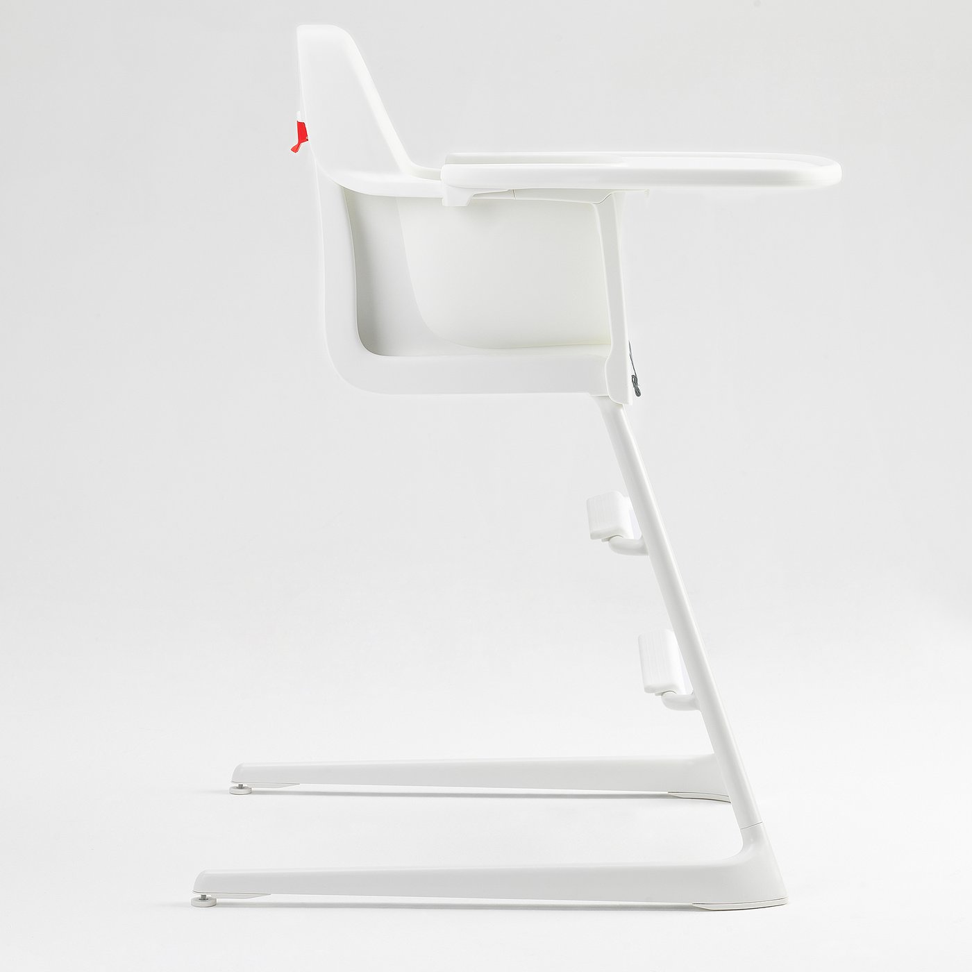 LANGUR high chair with tray, white - IKEA US