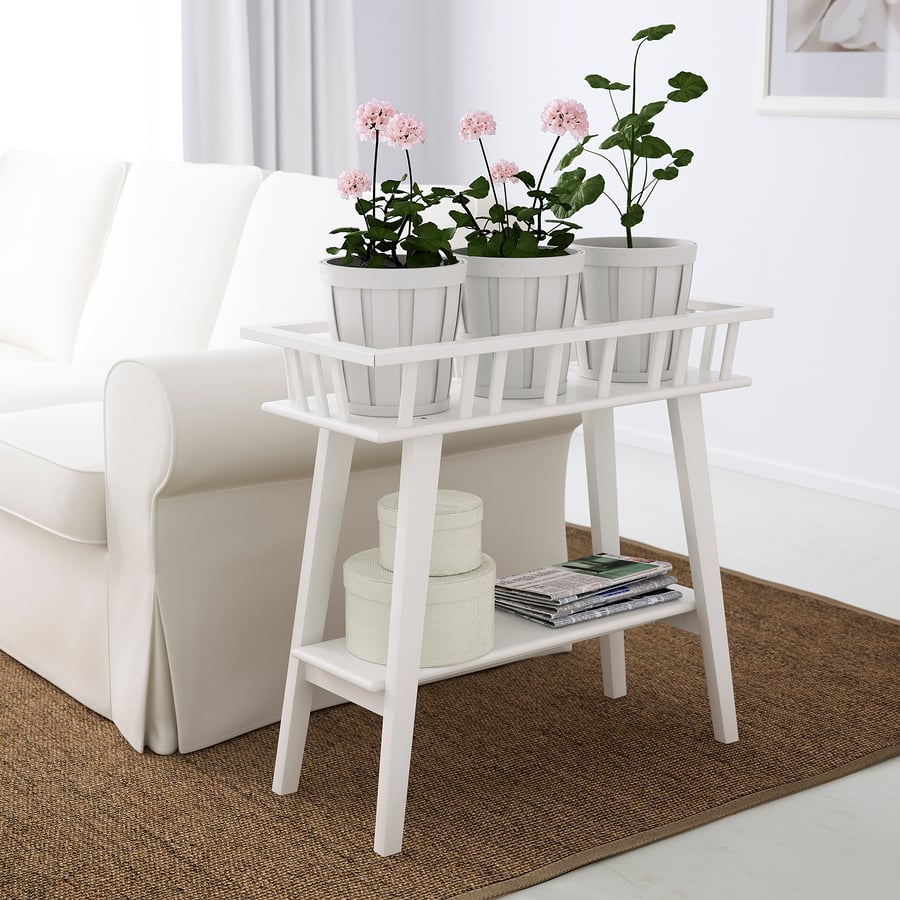 LANTLIV plant stand, white, 26 ¾" IKEA