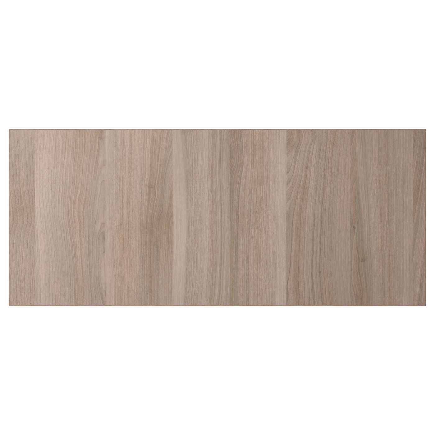 LAPPVIKEN Drawer front, walnut effect light gray, 235/8x101/4