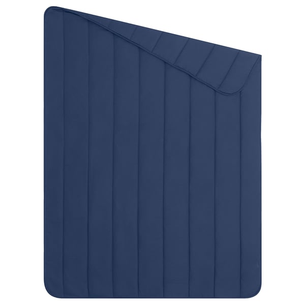 LÅSBRÄKEN Comforter, dark blue, Twin/Twin X-long