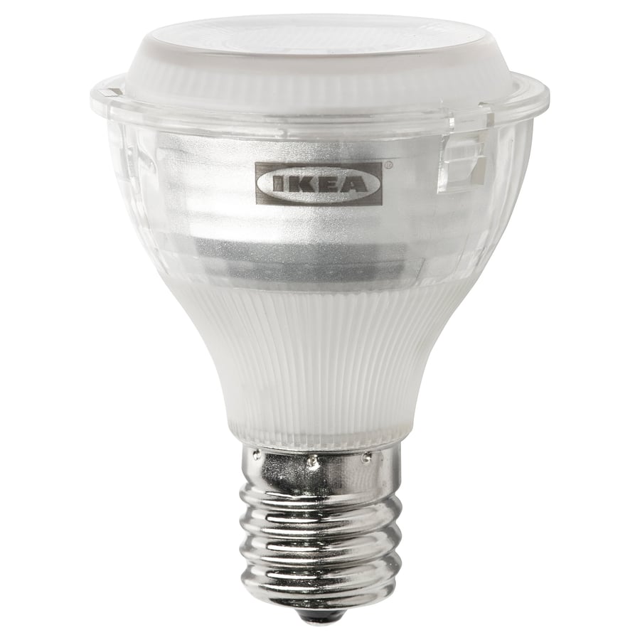 LEDARE LED bulb E17 reflector R14 400 lm, warm dimming, 2700 K - IKEA