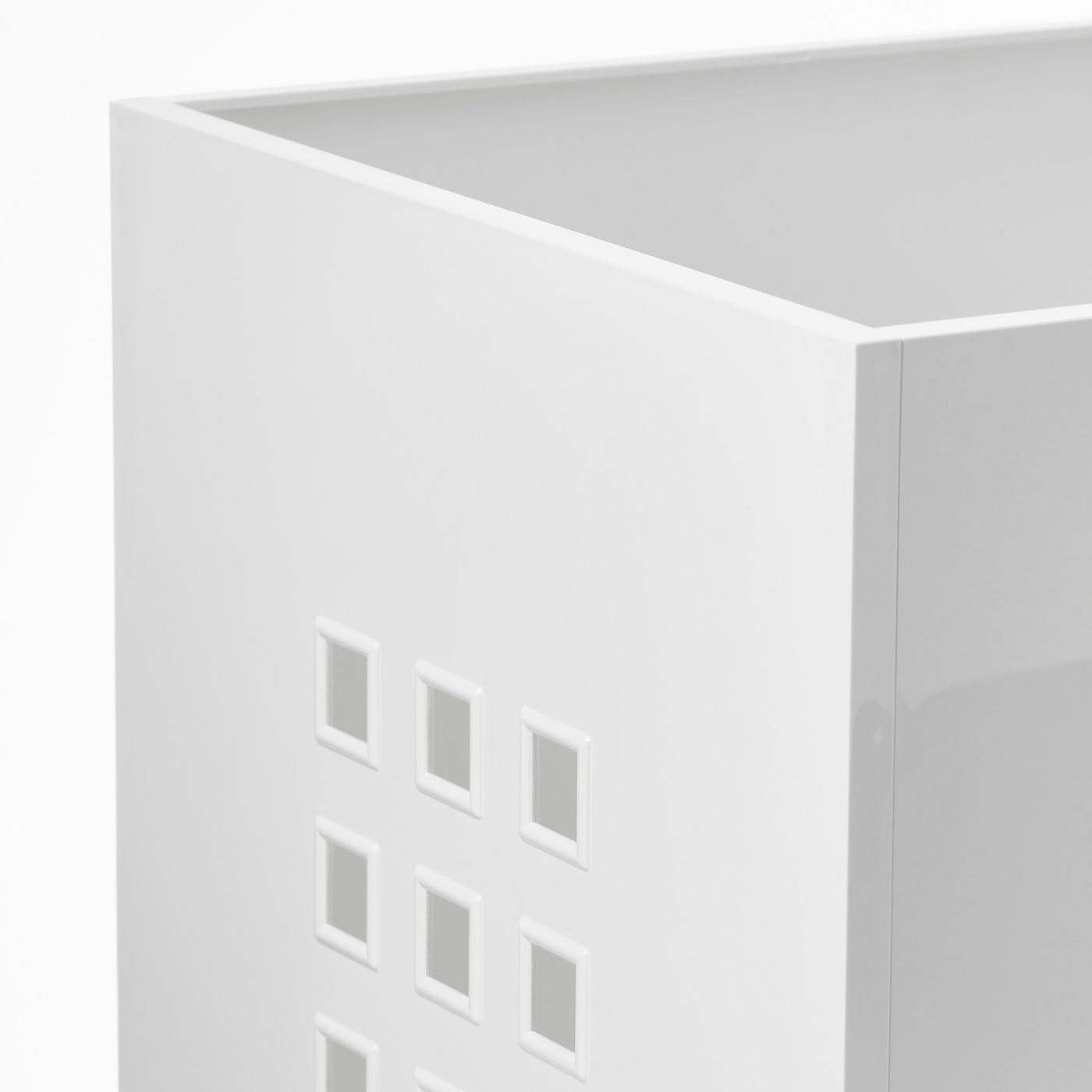 LEKMAN Box, white, 13x14 ½x13" IKEA