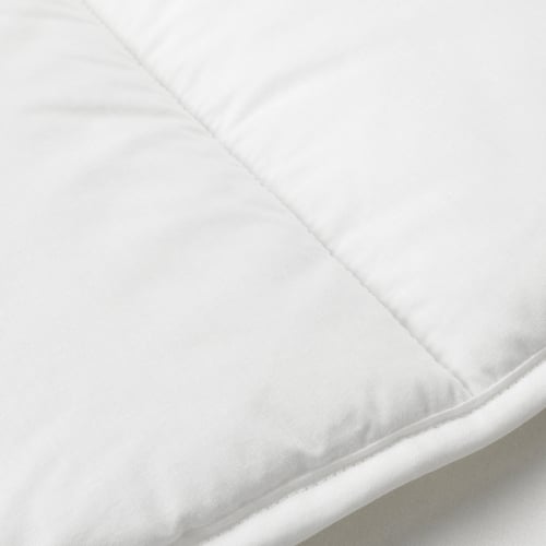 LEN Crib comforter, white, 43x49" IKEA