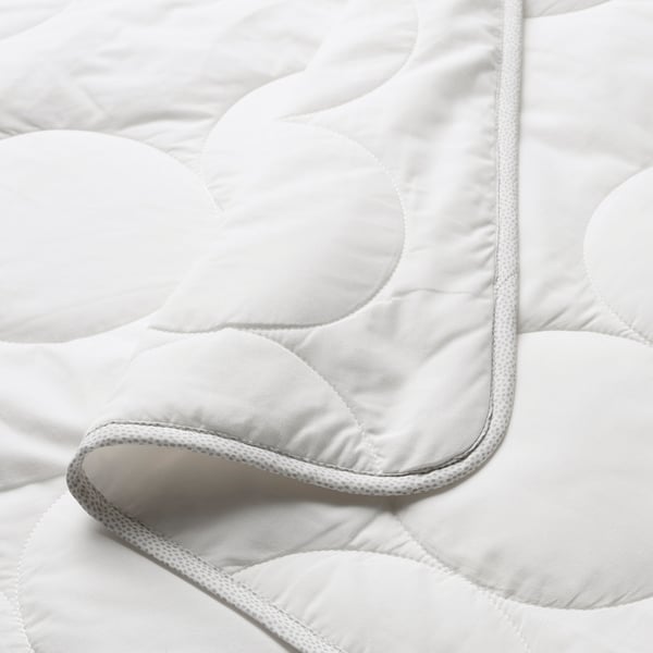 Lenast Crib Comforter White Gray 43x49 Ikea