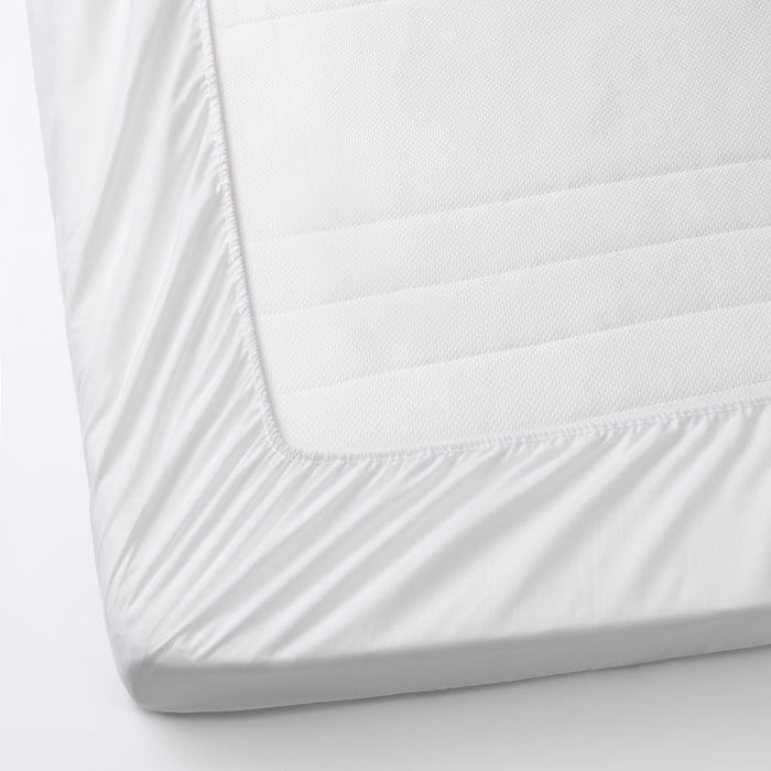 LENAST mattress protector, white, 271/2x52" IKEA