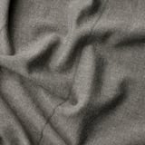 LENDA Curtains with tie-backs, 1 pair, dark gray/with heading tape, 55x84 "