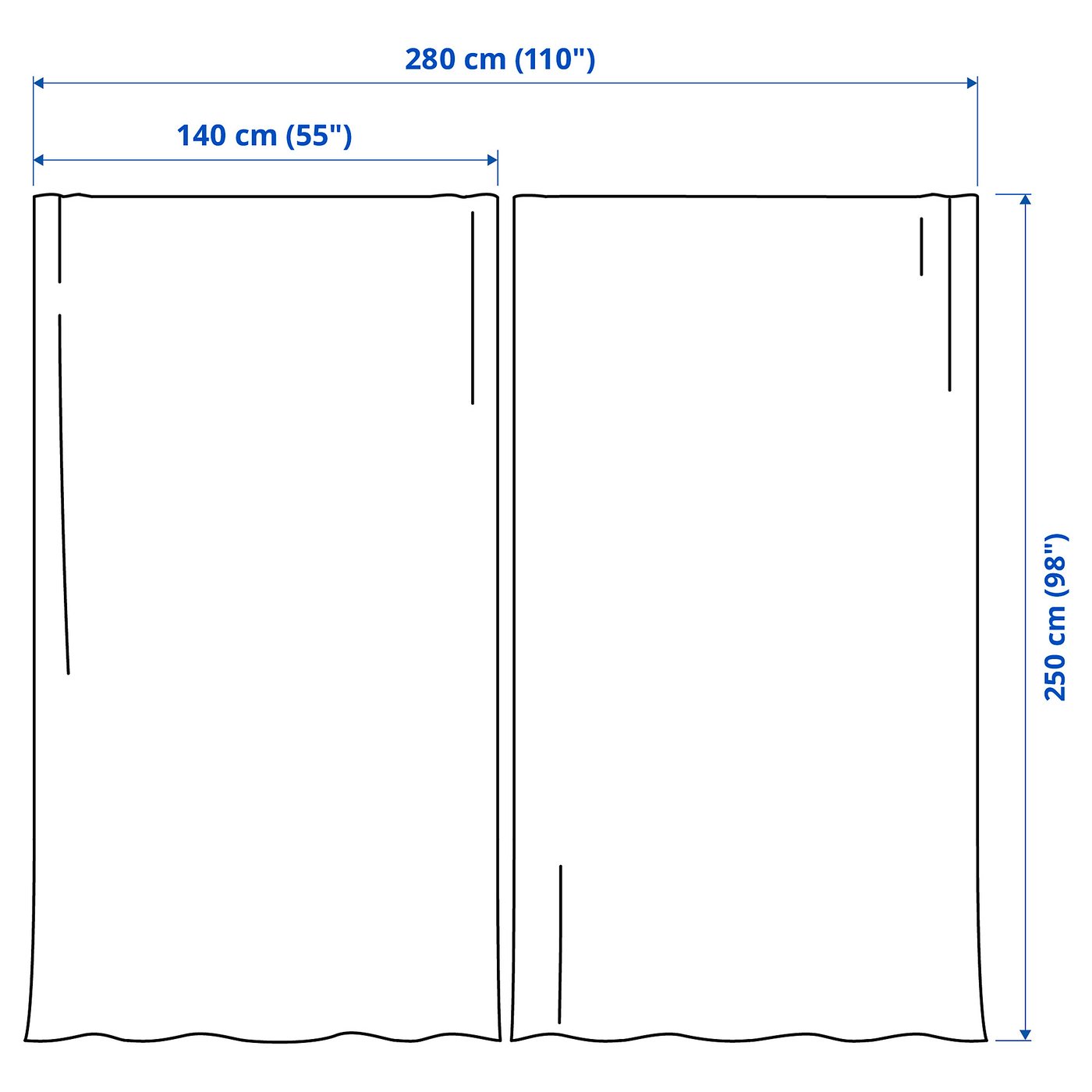 IKEA LENDA レンダ カーテン 2組4枚　遮光 IKEA LENDA レンダ カーテン 2組4枚 遮光 楽天市場】[IKEA