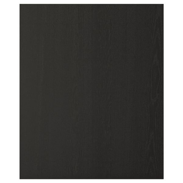 LERHYTTAN Cover panel, black stained, 25x30 "