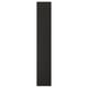 LERHYTTAN Cover panel, black stained, 15x90 "