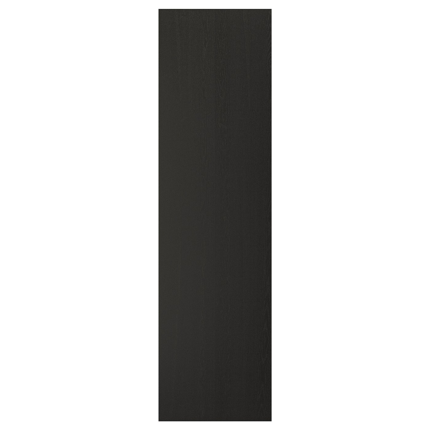 LERHYTTAN cover panel, black stained, 25x90