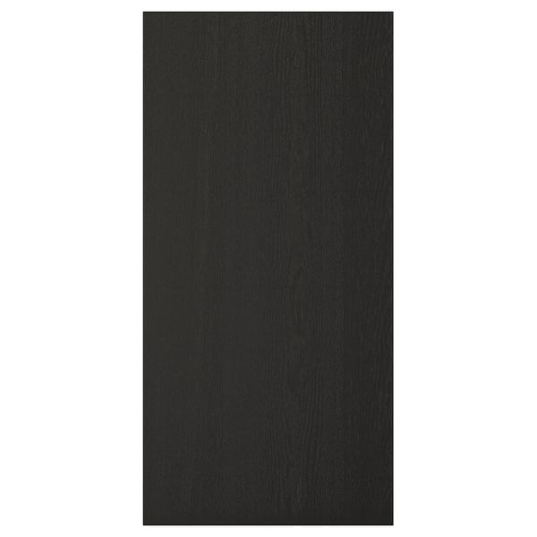 LERHYTTAN Cover panel, black stained, 15x31 3/4 "