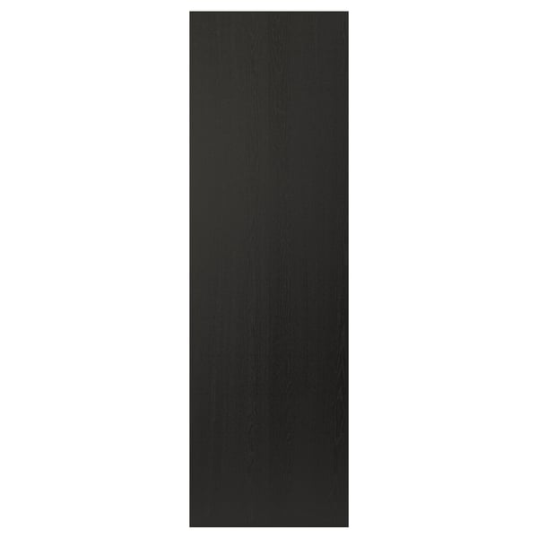 LERHYTTAN Cover panel, black stained, 25x80 "